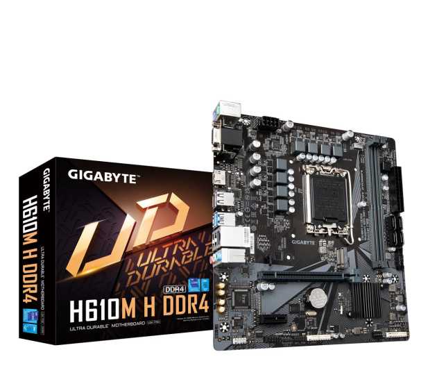 Gigabyte H610M H DDR4 - 709163 - zdjęcie